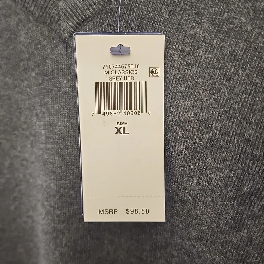 Ralph Lauren Polo Pima Cotton V-Neck Jumper Knit Mens Size XL - Picture 5 of 6